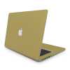 Sticker Master Gold Altın Koruma Full Kesimli Set (Logo Kesimli) Apple MacBook ile Uyumlu Pro Air 11 12 13 15 16 17 21 27 Inch Laptop Sticker MacBook Air - Thumbnail (1)