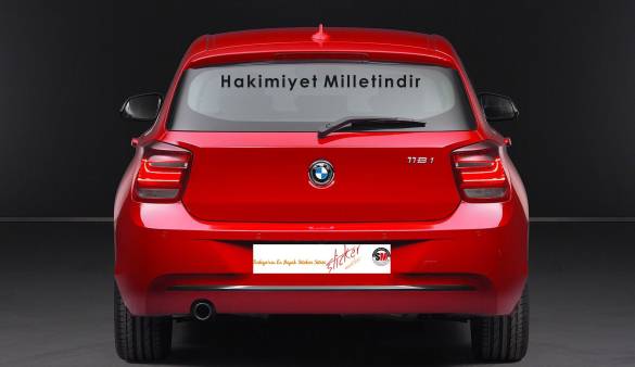 Sticker Master Hakimiyet Milletindir Etiket Çıkartma Oto Motor Sticker - 0