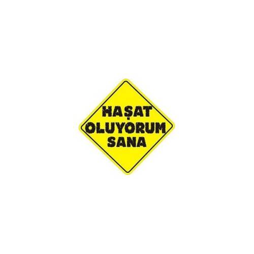 Sticker Master Haşat Oluyorum Sana Sticker etiket çıkartma motor - 0