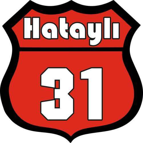 Sticker Master Hataylı 31 Oto Sticker etiket çıkartma oto motor - 0