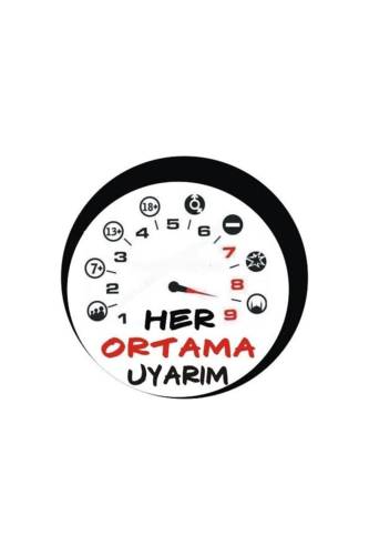 Sticker Master Her Ortama Uyarım Sticker etiket çıkartma oto moto - 0