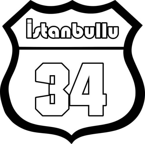 Sticker Master İstanbullu 34 Oto Sticker etiket çıkartma motor - 0