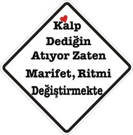 Sticker Master Kalp Dediğin Zaten Atıyor Sticker etiket çıkartma