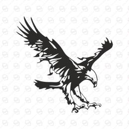 Sticker Master Kartal Eagle Etiket Çıkartma Oto Motor Araba Pc Laptop Bilgisayar Sticker