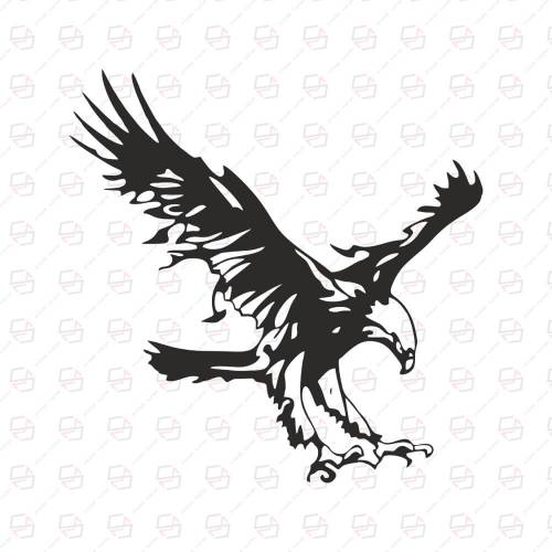 Sticker Master Kartal Eagle Etiket Çıkartma Oto Motor Araba Pc Laptop Bilgisayar Sticker - 0