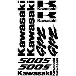 Sticker Master Kawasaki GPZ 500s Etiket Set çıkartma oto motor