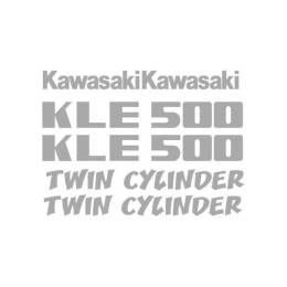 Sticker Master Kawasaki Kle 500 Set etiket çıkartma oto motor