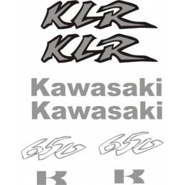 Sticker Master Kawasaki Klr 650 Set Araba Oto Etiket Motor