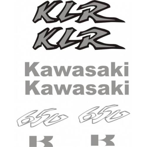 Sticker Master Kawasaki Klr 650 Set Araba Oto Etiket Motor - 0