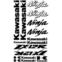 Sticker Master Kawasaki Ninja ZX-12r Sticker Set etiket çıkartma