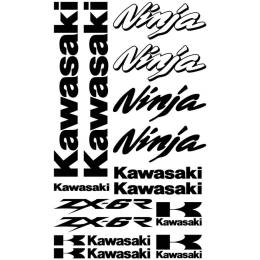 Sticker Master Kawasaki Ninja ZX-6r Sticker Set etiket çıkartma