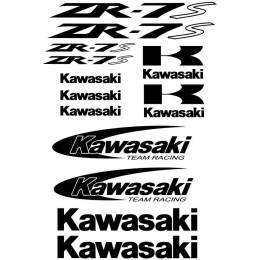 Sticker Master Kawasaki ZR-7s Etiket Set çıkartma oto motor araba