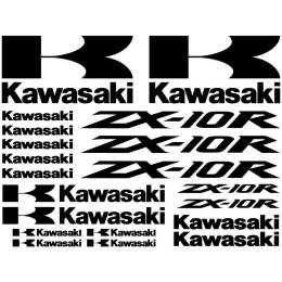 Sticker Master Kawasaki ZX-10r Etiket Set çıkartma oto motor