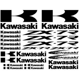 Sticker Master Kawasaki ZX-7r Etiket Set çıkartma oto motor araba