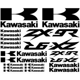 Sticker Master Kawasaki ZX-9r Etiket Set çıkartma oto motor araba