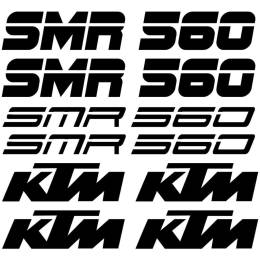 Sticker Master Ktm 560 Smr Etiket Set çıkartma oto motor araba