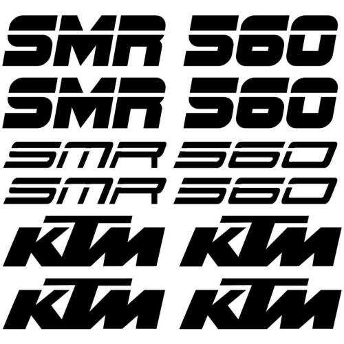 Sticker Master Ktm 560 Smr Etiket Set çıkartma oto motor araba - 0