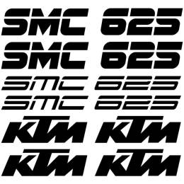 Sticker Master Ktm 625 Smc Etiket Set çıkartma oto motor araba