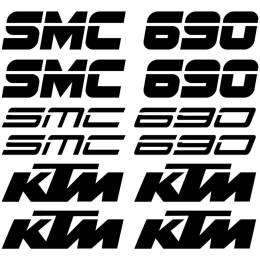 Sticker Master Ktm 690 Smc Etiket Set çıkartma oto motor araba