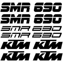 Sticker Master Ktm 690 Smr Etiket Set çıkartma oto motor araba