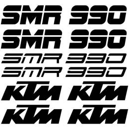 Sticker Master Ktm 990 Smr Etiket Set çıkartma oto motor araba