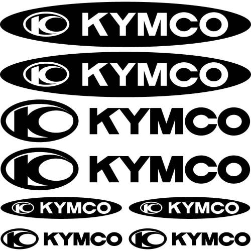 Sticker Master Kymco Sponsor Set Etiket çıkartma oto motor araba - 0