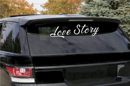 Sticker Master Love Story Sticker Etiket çıkartma oto motor araba