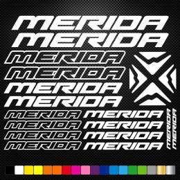 Sticker Master Merida Bisiklet Sticker Set Etiket 17 Parça