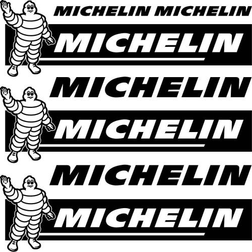 Sticker Master Michelin Sponsor Set 2 etiket çıkartma oto motor - 0