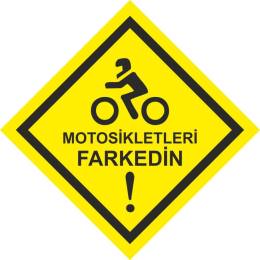 Sticker Master Motosikletlileri Farkedin Sticker etiket çıkartma