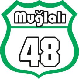 Sticker Master Muğlalı 48 Oto Sticker Etiket Çıkartma Oto Motor Pc