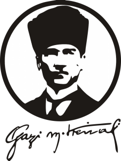 Sticker Master Mustafa Kemal Atatürk Genç Duvar Etiket Çıkartma Oto Motor Pc