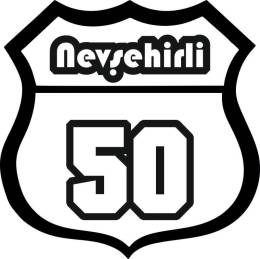 Sticker Master Nevşehirli 50 Sticker Etiket Çıkartma Oto Motor Pc