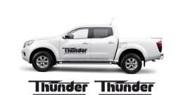 Sticker Master Nissan Navara Thunder (Şimşek) Etiket oto çıkartma