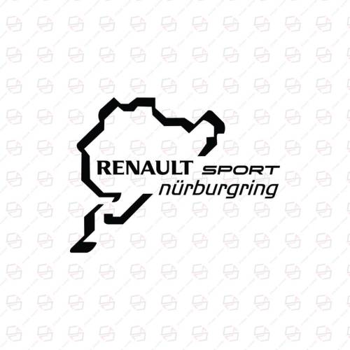 Sticker Master Nürburgring Renault Sticker Etiket Çıkartma Oto Motor - 0