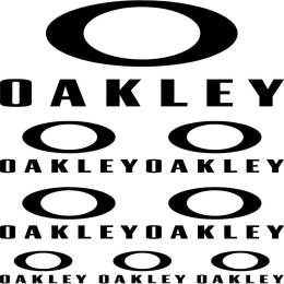 Sticker Master Oakley Sponsor Set Etiket çıkartma oto motor araba