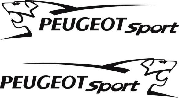 Sticker Master Peugeot Sport Etiket çıkartma oto motor araba - 0