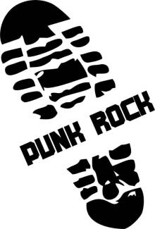 Sticker Master Punk Rock Foot Etiket çıkartma oto motor araba