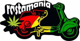 Sticker Master Rastamania Motosiklet Etiket çıkartma oto motor