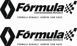 Sticker Master Renault Formula 1 Team Araba Oto Etiket Çıkartma 25 Cm