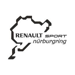 Sticker Master Renault Sport Nürburgring Araba Oto Etiket