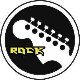 Sticker Master Rock Gitar Sticker Etiket çıkartma oto motor araba