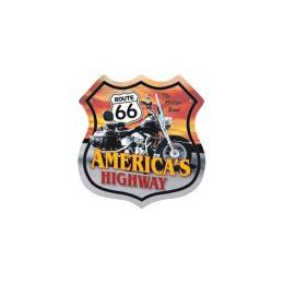 Sticker Master Route 66 America Etiket çıkartma oto motor araba