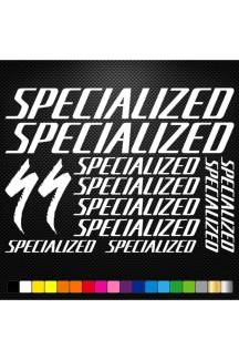 Sticker Master Specialized Bisiklet Sticker Set Etiket 12 Parça