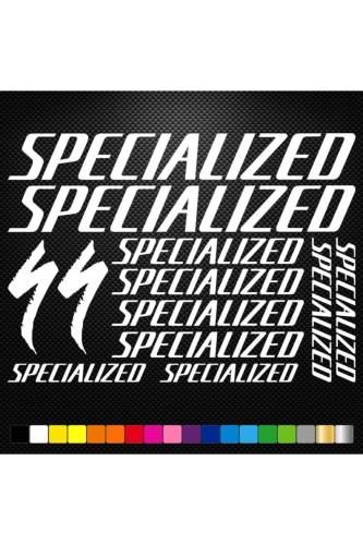 Sticker Master Specialized Bisiklet Sticker Set Etiket 12 Parça - 0