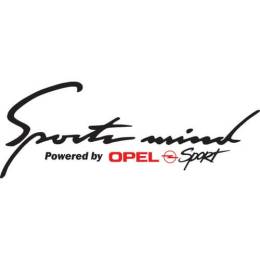 Sticker Master Sport Mind Opel Etiket çıkartma oto motor araba