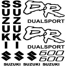 Sticker Master Suzuki DR 600 Etiket Set çıkartma oto motor araba