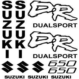 Sticker Master Suzuki DR 650 Etiket Set çıkartma oto motor araba