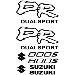 Sticker Master Suzuki DR 800 Etiket Set çıkartma oto motor araba