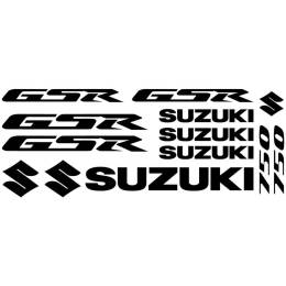 Sticker Master Suzuki Gsr 750 Sticker Set 2 etiket çıkartma motor